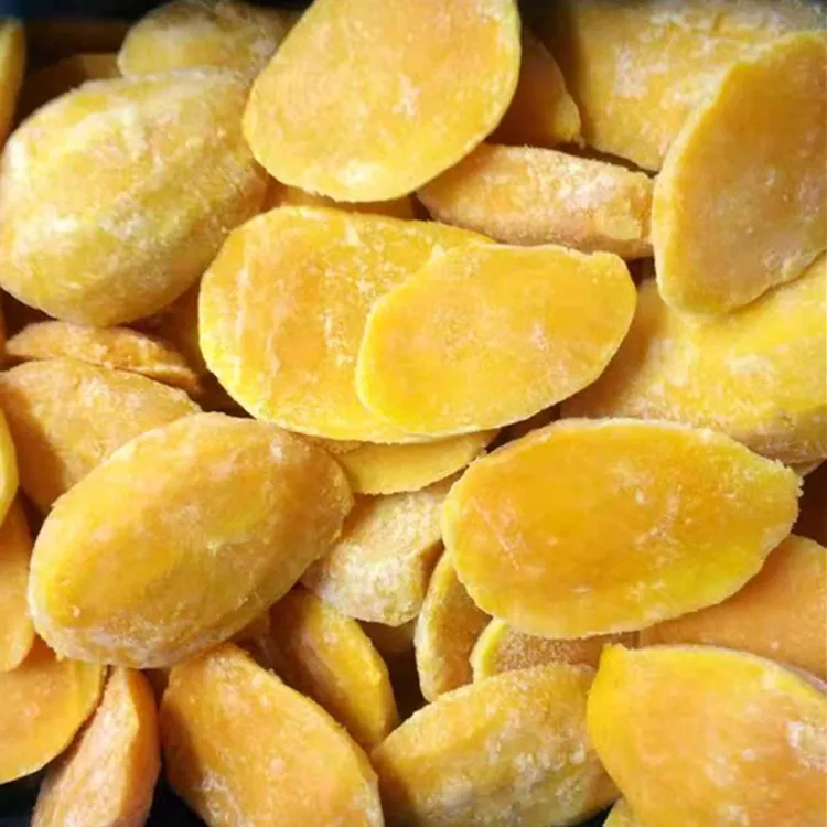 <span class=keywords><strong>Mango</strong></span> affettato IQF di frutta congelata pelato alla rinfusa