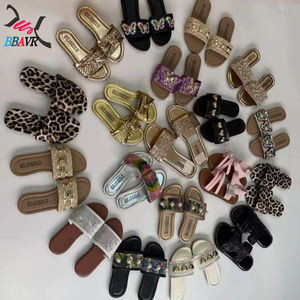 Cheap Children's Sandals <b>Summer</b> Fashion Breathable Slip <b>Slippers</b> Outdoor Beach Shoes Cotton Lining Mixed Design Wholesale - Product Image 2