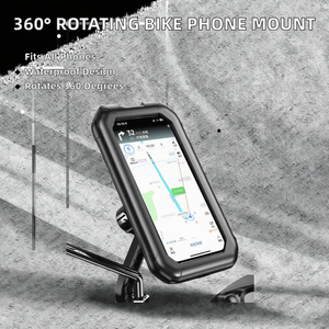 Support de téléphone universel rétractable pour vélo, rotatif à 360 degrés, étanche, réglable en hauteur, à une touche, populaire pour l'extérieur - Product Image 2