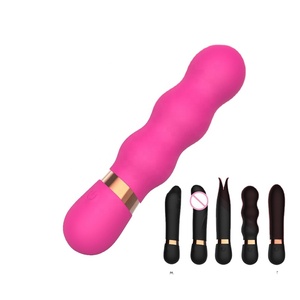 Kleine USB wiederauf ladbare 5 verschiedene Arten Mini leistungs starke <span class=keywords><strong>Dildo</strong></span> Mastur bator vibrierende Kitzler Vibrator für weibliche Paar männlich am besten - Product Image 1