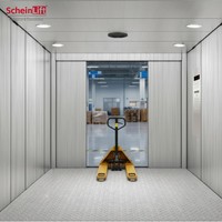 ScheinLift THJ/THJW Ağır Yük Endüstriyel Yük Asansörü 3000KG AC Dişlisiz Çekişli 1.5mm Kalınlığında Çelik Kapılı Depo Parkı