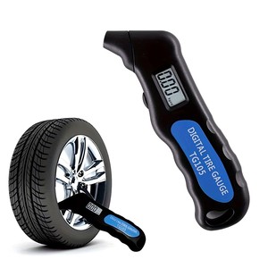 Manomètre numérique de haute précision <span class=keywords><strong>pour</strong></span> la pression des pneus de voiture, affichage LCD, manomètre, baromètre, testeur <span class=keywords><strong>pour</strong></span> voiture, camion, moto, vélo - Product Image 4