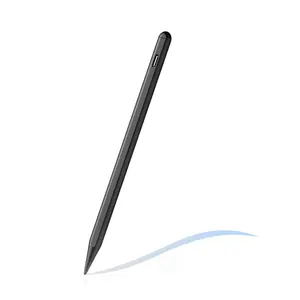 Stylet prix usine avec couvercle à pointe pour Apple Pencil 1 & 2 Smart Pen noir