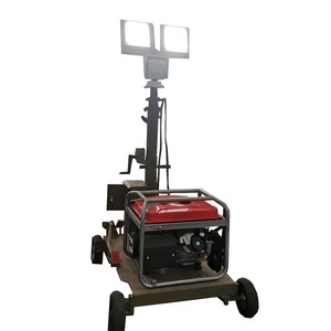 Mât télescopique électrique en alliage d'aluminium de 10 mètres pour éclairage, caméra et antenne mobile monté sur véhicule - Product Image 1