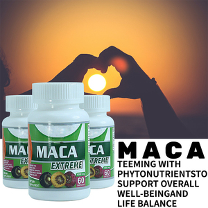 Capsules de racine de Maca noire, rouge et jaune pour l'amélioration de la puissance masculine et féminine, soutien immunitaire, 60 capsules - Product Image 3