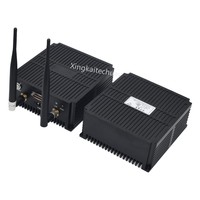 Radio maillée aérienne SDR FHSS haute puissance 40 Watts pour drone, liaison de données sans fil, nœud de réseau mobile MANET avec interface IP RS232