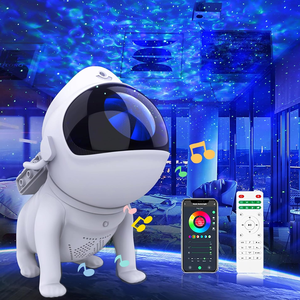 Lampada <span class=keywords><strong>da</strong></span> <span class=keywords><strong>notte</strong></span> <span class=keywords><strong>stellata</strong></span> <span class=keywords><strong>da</strong></span> tavolo a Led con rumore bianco che cambia colore astronauta Galaxy luci del proiettore per camera <span class=keywords><strong>da</strong></span> letto - Product Image 1