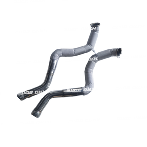 Tuyau de descente d'échappement de bouclier thermique de haute qualité pour tuyaux de descente Mercedes Benz <span class=keywords><strong>AMG</strong></span> GT <span class=keywords><strong>GTS</strong></span> GTR <span class=keywords><strong>V8</strong></span> 4.0T M178 - Product Image 3