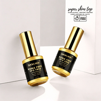 SAGALAGA Top Coat Gel UV LED Longue Durée, Scellant pour Couleur d'Ongles, Anti-Craquelures, Renforce les Ongles Naturels, Service Personnalisé Disponible
