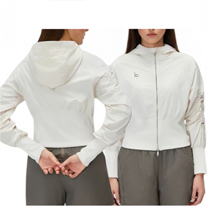 <span class=keywords><strong>Veste</strong></span> légère à capuche pour <span class=keywords><strong>femme</strong></span> Designer AL, taille pliée, en nylon <span class=keywords><strong>imperméable</strong></span> <span class=keywords><strong>et</strong></span> coupe-vent, idéale pour le yoga, la course à pied <span class=keywords><strong>et</strong></span> le fitness - Product Image 1