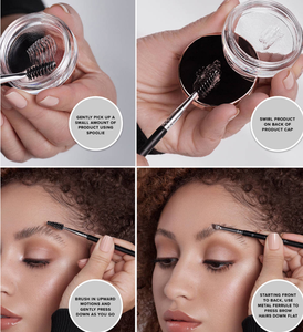 <span class=keywords><strong>Cire</strong></span> à sourcils en stick transparente, <span class=keywords><strong>effet</strong></span> volume intense, fixation forte, pour débutants, facile à utiliser, emballage personnalisé, faible MOQ, aluminium, meilleure vente, nouvelle version professionnelle - Product Image 2