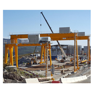 Dầm Dầm Đôi Kiểu Châu Âu 40 + 40 Tấn 60 Tấn 80 Tấn 100 Tấn MG Giá Thiết Kế Cho Nhà Máy Đá - Product Image 5