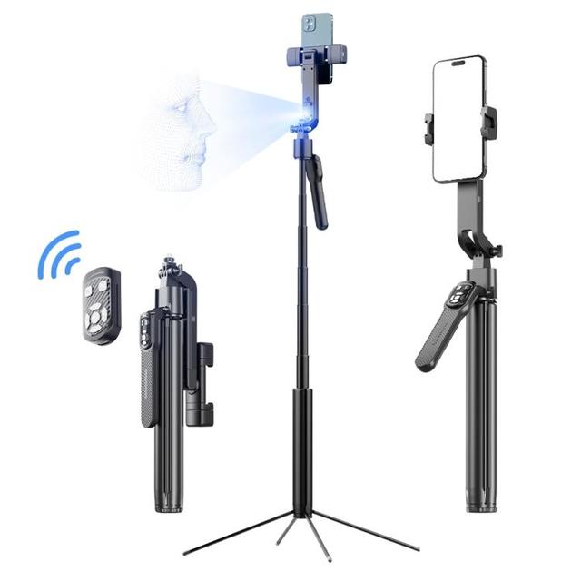 Best Grade Quality FUNSNAP A8 AI Smart Face Tracking Selfie Stick 5-axis Anti-shake Stand Phone Live Bracket