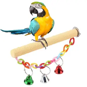 Bán Hot Có Sẵn Cho Bán Buôn Bằng Gỗ Giáo Dục Chim Đồ Chơi Parrot