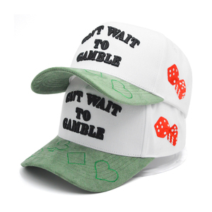 Gorras de Béisbol de Gamuza y Satén Multicolor, Personalizadas al por Mayor, de Dos Colores - Product Image 1