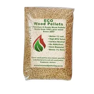 Quality Wholesale Ready to ship sawdust Wood Fuel Pellets in 15kg Bags for sale at affordable price in bulk