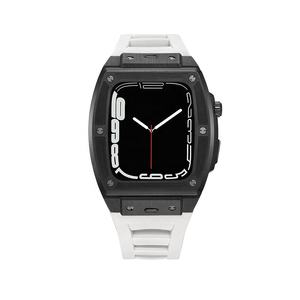 Boîtier de montre en acier inoxydable pour <span class=keywords><strong>Apple</strong></span> <span class=keywords><strong>Watch</strong></span> série 9 44 mm 45 mm avec <span class=keywords><strong>cadran</strong></span> et bracelet personnalisés pour <span class=keywords><strong>Apple</strong></span> <span class=keywords><strong>Watch</strong></span> homme Appl <span class=keywords><strong>Watch</strong></span> - Product Image 1