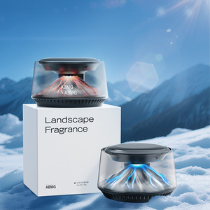 Abmg Ultrasone Aroma Diffuser Vulkaan Vorm Etherische Olie Diffuser Met Kleurrijke Led Verlichting Voor Home Office Decor - Product Image 1