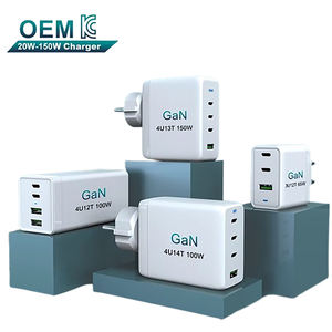 Adaptor USB Zonsan 4U11T 2U39T 3U10T PD QC PPS KCC 65Wpd QC3.0 QC30 KR 2022, 25W 45W 65W 75W 100W 150W, Charger GaN Bersertifikat KC - Product Image 1