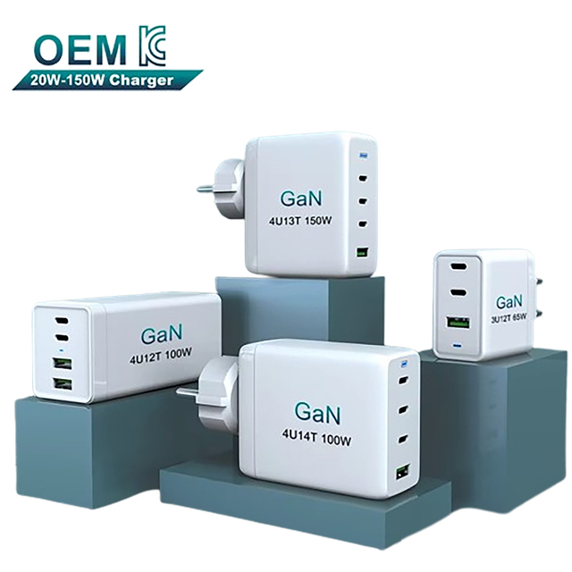 2026 Zonsan USB Charger PD QC PPS KCC 65Wpd QC3.0 QC KR Usb Adaptor 25W 45W 65W 75W 100W 140W KC Certificate GaN Charger Type c