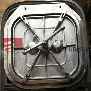 Tapa de escotilla hermética de aluminio de apertura rápida para reparación y reemplazo de embarcaciones - Product Image 2