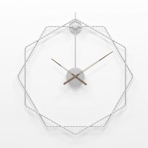 Reloj de pared de cuarzo de Metal de lujo grande dorado de 60x60CM, diseño único de tamaño personalizado, decorativo para la venta, envío directo, hogar - Product Image 6