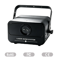 Projecteur laser ILDA 10W DMX512 pleine couleur pour scène, théâtre, concerts, DJ, mariage, base E27
