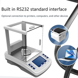 <span class=keywords><strong>Balance</strong></span> de laboratoire Résolution 0.01mg 0.00001g Micro <span class=keywords><strong>balance</strong></span> analytique de haute précision - Product Image 5