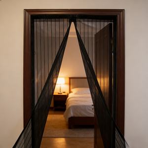 Mosquiteras Magnéticas Modernas para Ventanas de Apartamentos, Fáciles de Instalar, Cortina Magnética Suave para Puertas y Ventanas - Product Image 6
