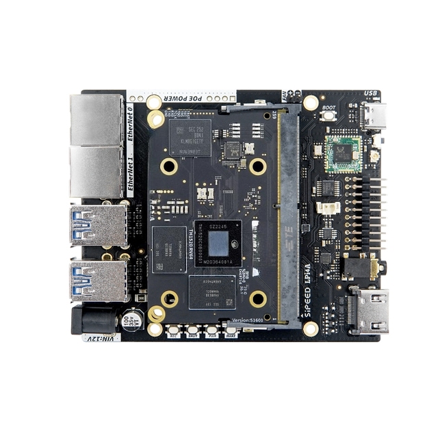 LicheePi 4A Risc-V TH1520 Linux SBC Development Board.