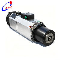 Motor Spindle Pengganti Alat Otomatis Berpendingin Udara 13.2 kW HSK F63 Torsi Tinggi untuk Router CNC JGLF71-F63-24Z/13.2