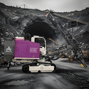Foreuse de surface DTH pour l'exploitation minière, équipement de forage rapide pour puits rocheux, à vendre - Product Image 5
