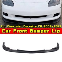 Car Front Bumper Spoiler Lip Diffuser Modification Part For Chevrolet Corvette C6 2005-2013 Bumper Guard Protector Cover