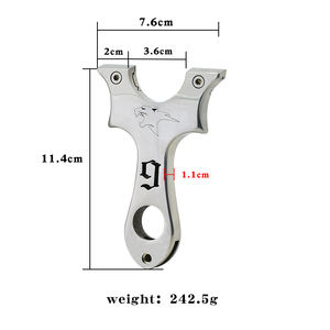 La nouvelle fronde en acier inoxydable peut être installée avec une fronde de tir portable à aimant pour la fronde de chasse en plein air - Product Image 6