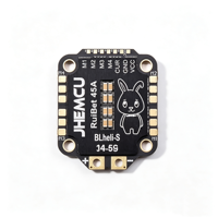 Contrôleur de vitesse JHEMCU RuiBet 4-en-1 ESC 45A 50A 55A 60A 65A BLHeli-S 3-6S DShot600 30.5mm pour drone FPV de course et freestyle