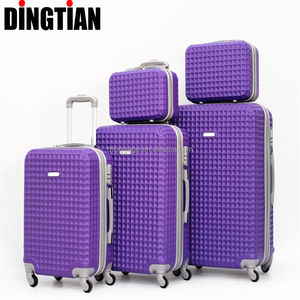 5 पीसी नए आगमन महिलाओं की यात्रा सूटकेस मजबूत टिकाऊ एब्स मूक सार्वभौमिक स्पिनर व्हील जिपर खोलने वाली मिश्र धातु ट्रोली टीसा - Product Image 2