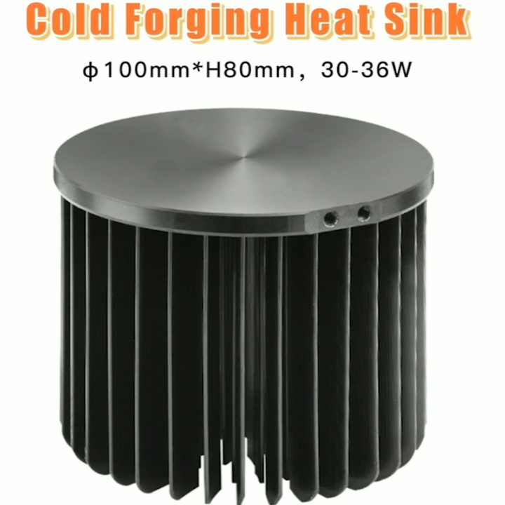 100x69x36mm Aluminum Heatsink - High Power LED/Amplifier Cooling Fin Heat Sink 3 thumbnail image