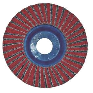 Disco de Láminas de Corindón Ttake 115x22 mm, 36 Segmentos, Disco de Pulir Angular Radial AB2100 - Product Image 1