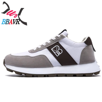 Nouvelles baskets de course décontractées pour hommes en maille respirante à semelle épaisse