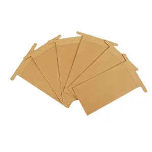 Горячая Распродажа, скидка, запас, перерабатываемые конверты из крафт-бумаги с Оловянным галстуком