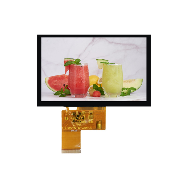 5 Inch 800x480 TFT LCD Screen 1000nits RGB Interface ILI6137/ILI5960 Driver IC High Brightness TN Color LCD Panel