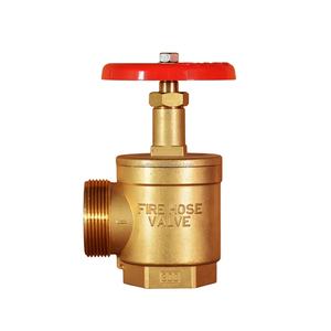 1.5 "2.5" Amerikaanse Brandslang Ventiel Brandkraan Hoek Ventiel Messing Npt Nh Uitlaat Draad Inlaat Gegroefd - Product Image 1