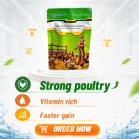 Complément alimentaire minéral et vitaminique Lanchen pour volailles, améliore la couleur des coquilles d'œufs, réduit les coquilles fines, molles et rugueuses, augmente le poids des œufs