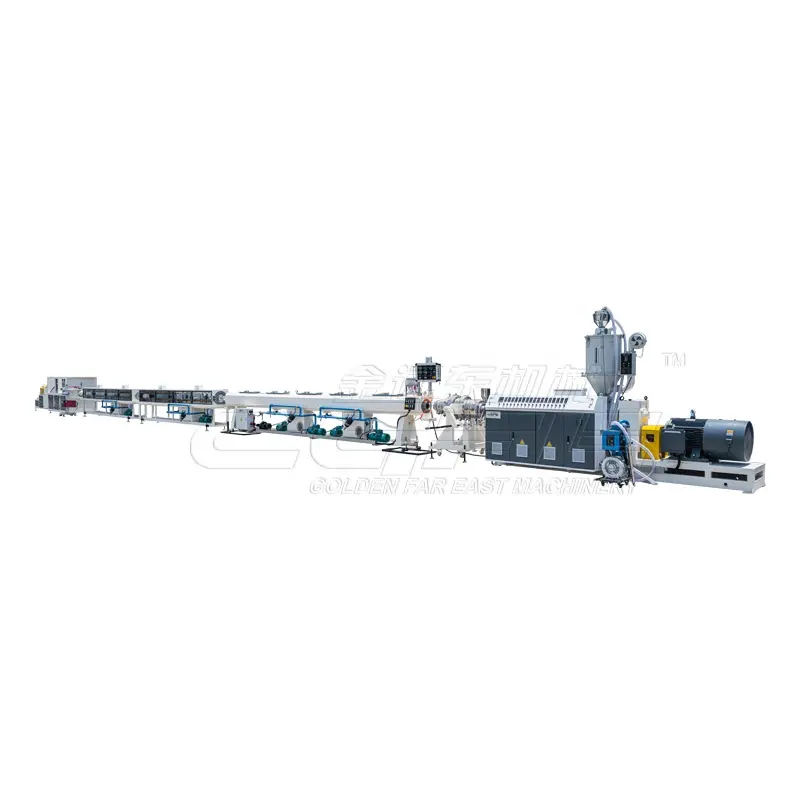 Полиэтилен HDPE трубы водоснабжения и дренажные трубы Экструзионная линия PPR трубы делая машину