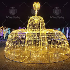 LED Christmas Fountain Decoration Light Designed for Parks, Plazas, Hotels and Commercial Holiday Displays - Product Image 3