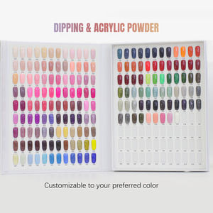 Oyafun profesyonel fabrika toptan 170 + renkler 2in1 akrilik daldırma tozu - Product Image 6