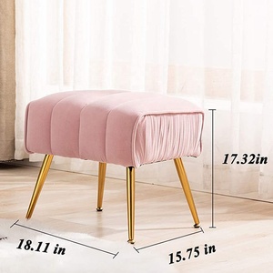 Chaises en tissu pour salon, <span class=keywords><strong>fauteuil</strong></span> et repose-pieds, 12 pièces, rose, vert, bleu, gris, jaune - Product Image 6