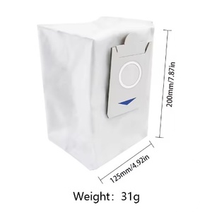 Vacuum Cleaner Accessories for <strong>Ecovacs</strong> <strong>Deebot</strong> X2 <strong>Robot</strong> Cleaning Sweeper Replaceable Dust Collector Bag Attachment Parts Dust Bag - Product Image 3