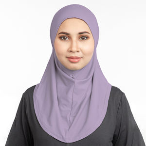 Sciarpa Hijab 2022 malese istantanea con copri collo pieno Hijab sportivo da <span class=keywords><strong>donna</strong></span> - Product Image 4