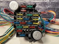 Kit de faisceau de câbles standard de 21 circuits en PTFE, fils longs, couleur standard, longueur personnalisable pour les automobiles Chevrolet, Mopar, Ford, Chrysler